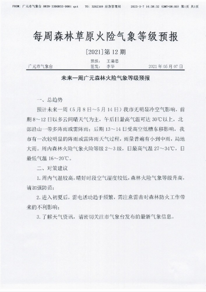 未来一周广元森林草原火险气象等级预报[2021]第12期.jpg